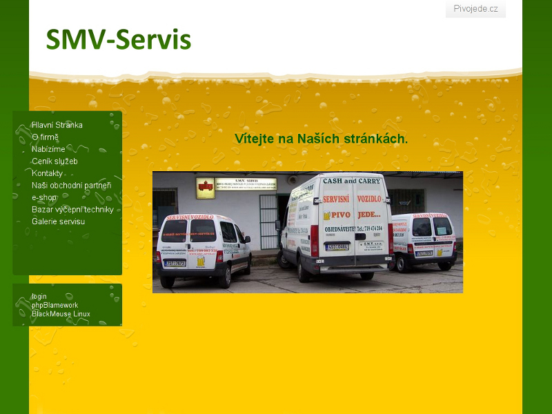 smv-servis.cz screenshot