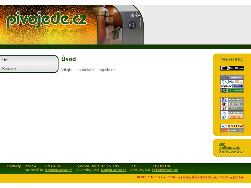 pivojede.cz screenshot
